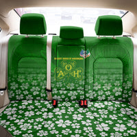 Ancient Order Of Hibernians Back Car Seat Cover Irish Celtic Knotwork - Shamrock Harp