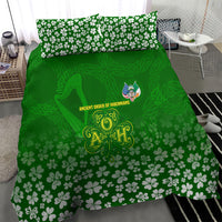 Ancient Order Of Hibernians Bedding Set Irish Celtic Knotwork - Shamrock Harp