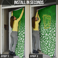 Ancient Order Of Hibernians Door Cover Irish Celtic Knotwork - Shamrock Harp