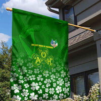 Ancient Order Of Hibernians Garden Flag Irish Celtic Knotwork - Shamrock Harp