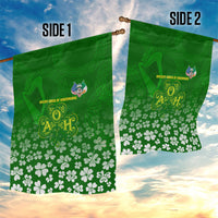 Ancient Order Of Hibernians Garden Flag Irish Celtic Knotwork - Shamrock Harp