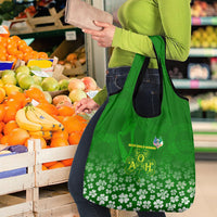 Ancient Order Of Hibernians Grocery Bag Irish Celtic Knotwork - Shamrock Harp