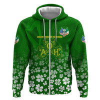Ancient Order Of Hibernians Hoodie Irish Celtic Knotwork - Shamrock Harp