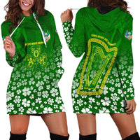 Ancient Order Of Hibernians Hoodie Dress Irish Celtic Knotwork - Shamrock Harp