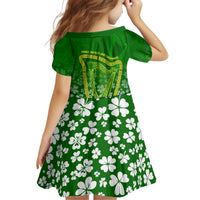 Ancient Order Of Hibernians Kid Short Sleeve Dress Irish Celtic Knotwork - Shamrock Harp