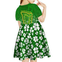 Ancient Order Of Hibernians Kid Short Sleeve Dress Irish Celtic Knotwork - Shamrock Harp