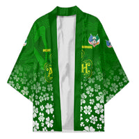 Ancient Order Of Hibernians Kimono Irish Celtic Knotwork - Shamrock Harp