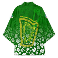 Ancient Order Of Hibernians Kimono Irish Celtic Knotwork - Shamrock Harp