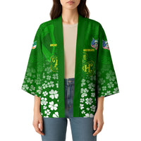 Ancient Order Of Hibernians Kimono Irish Celtic Knotwork - Shamrock Harp