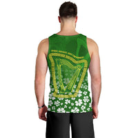 Ancient Order Of Hibernians Men Tank Top Irish Celtic Knotwork - Shamrock Harp