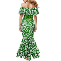 Ancient Order Of Hibernians Mermaid Dress Irish Celtic Knotwork - Shamrock Harp