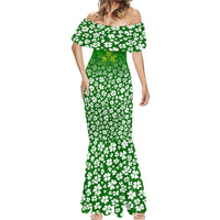 Ancient Order Of Hibernians Mermaid Dress Irish Celtic Knotwork - Shamrock Harp