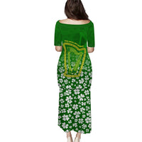Ancient Order Of Hibernians Puletasi Irish Celtic Knotwork - Shamrock Harp