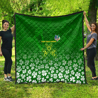 Ancient Order Of Hibernians Quilt Irish Celtic Knotwork - Shamrock Harp