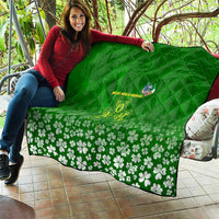 Ancient Order Of Hibernians Quilt Irish Celtic Knotwork - Shamrock Harp