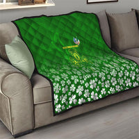 Ancient Order Of Hibernians Quilt Irish Celtic Knotwork - Shamrock Harp