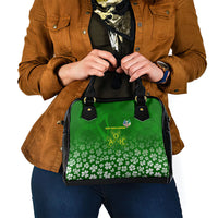 Ancient Order Of Hibernians Shoulder Handbag Irish Celtic Knotwork - Shamrock Harp