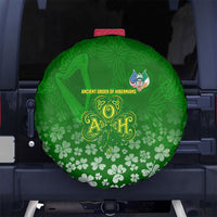 Ancient Order Of Hibernians Spare Tire Cover Irish Celtic Knotwork - Shamrock Harp