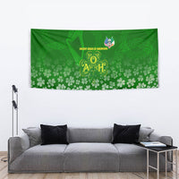 Ancient Order Of Hibernians Tapestry Irish Celtic Knotwork - Shamrock Harp