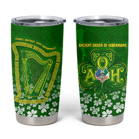 Ancient Order Of Hibernians Tumbler Cup Irish Celtic Knotwork - Shamrock Harp