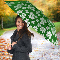 Ancient Order Of Hibernians Umbrella Irish Celtic Knotwork - Shamrock Harp