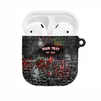 Personalized Wild West Borderlands AirPods Case Urban Street Graffiti Art Skull Scorpion Symbols