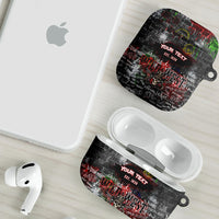 Personalized Wild West Borderlands AirPods Case Urban Street Graffiti Art Skull Scorpion Symbols