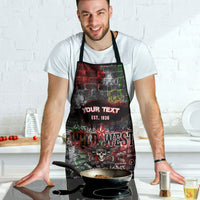 Personalized Wild West Borderlands Apron Urban Street Graffiti Art Skull Scorpion Symbols