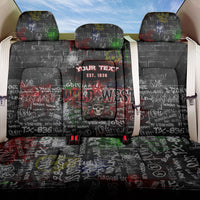 Personalized Wild West Borderlands Back Car Seat Cover Urban Street Graffiti Art Skull Scorpion Symbols