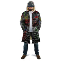 Personalized Wild West Borderlands Cloak Urban Street Graffiti Art Skull Scorpion Symbols
