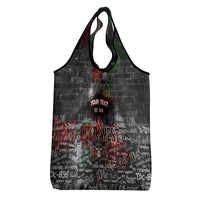 Personalized Wild West Borderlands Grocery Bag Urban Street Graffiti Art Skull Scorpion Symbols