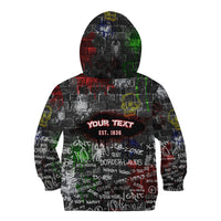 Personalized Wild West Borderlands Kid Hoodie Urban Street Graffiti Art Skull Scorpion Symbols