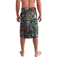 Personalized Wild West Borderlands Lavalava Urban Street Graffiti Art Skull Scorpion Symbols