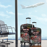Personalized Wild West Borderlands Luggage Cover Urban Street Graffiti Art Skull Scorpion Symbols