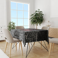 Personalized Wild West Borderlands Tablecloth Urban Street Graffiti Art Skull Scorpion Symbols