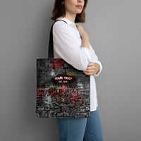 Personalized Wild West Borderlands Tote Bag Urban Street Graffiti Art Skull Scorpion Symbols