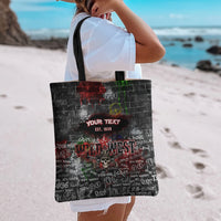 Personalized Wild West Borderlands Tote Bag Urban Street Graffiti Art Skull Scorpion Symbols