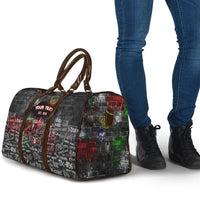 Personalized Wild West Borderlands Travel Bag Urban Street Graffiti Art Skull Scorpion Symbols
