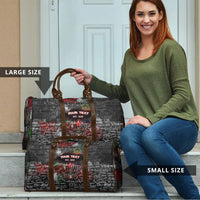 Personalized Wild West Borderlands Travel Bag Urban Street Graffiti Art Skull Scorpion Symbols