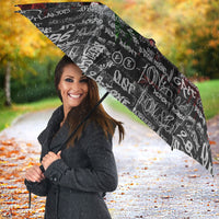 Personalized Wild West Borderlands Umbrella Urban Street Graffiti Art Skull Scorpion Symbols