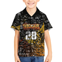Personalized Texas State Pride Hawaiian Shirt Urban Graffiti Style - Longhorn Skull - Oil Derrick Graphic