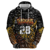 Personalized Texas State Pride Hoodie Urban Graffiti Style - Longhorn Skull - Oil Derrick Graphic
