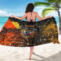 Personalized Texas State Pride Sarong Urban Graffiti Style - Longhorn Skull - Oil Derrick Graphic