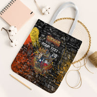 Personalized Texas State Pride Tote Bag Urban Graffiti Style - Longhorn Skull - Oil Derrick Graphic