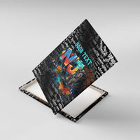 Personalized New Jersey Liberty Bell Graffiti Canvas Wall Art Urban Street Art - Hand Drawn City Tagging