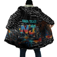 Personalized New Jersey Liberty Bell Graffiti Cloak Urban Street Art - Hand Drawn City Tagging