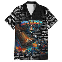 Personalized New Jersey Liberty Bell Graffiti Hawaiian Shirt Urban Street Art - Hand Drawn City Tagging