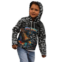 Personalized New Jersey Liberty Bell Graffiti Kid Hoodie Urban Street Art - Hand Drawn City Tagging