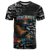 Personalized New Jersey Liberty Bell Graffiti T Shirt Urban Street Art - Hand Drawn City Tagging