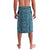 Saint Lucia Modern Tribal Crest Design Lavalava with Flag Colors and Bold Text Layout - Wonder Print Shop